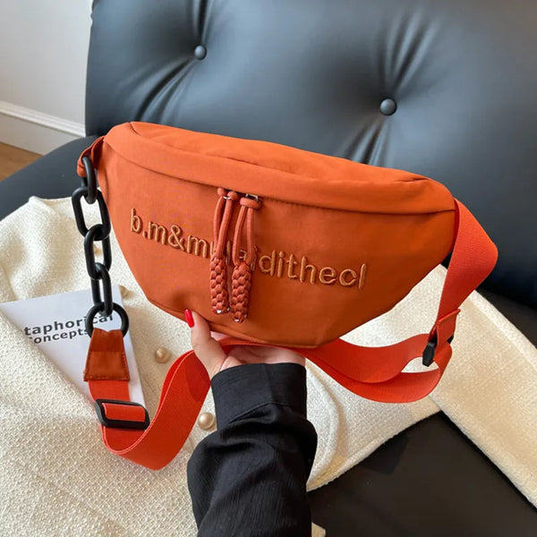 Bolsa Feminina Lateral ou Cintura - Versátil